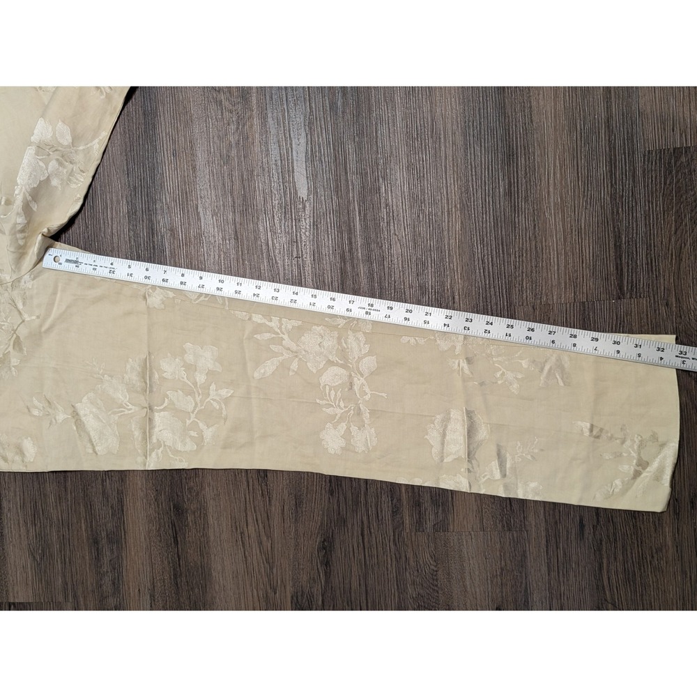 Ralph Lauren Purple Label Seth Floral Jacquard Linen Pants Cream 32x31.5 - Picture 3 of 8